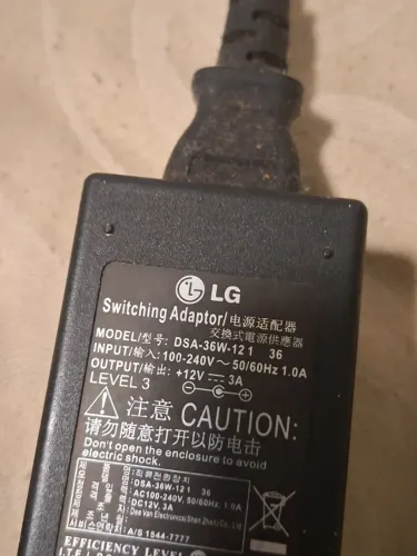 Fonte Lg Dsa-36w-12 Para Monitor (Usado
