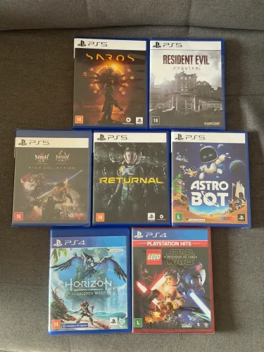 Jogos PS4 e PS5 (NOVOS E LACRADOS)