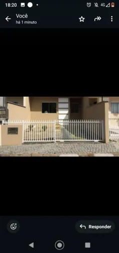 Vendo portão de alumínio branco