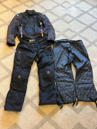 Calça e Jaqueta de motociclista TUTTO
