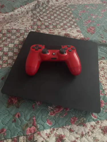 Ps4 usado + controle + 3 jogos