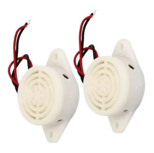 COD-CP181 Kit 2 Unid - Som Contínuo Buzzer Ativo Piezo 95db 3v-24vdc Arduino Automação