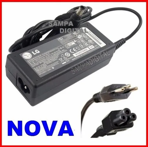 Carregador Do Notebook LG C400 A410 R410 19v 3.42a