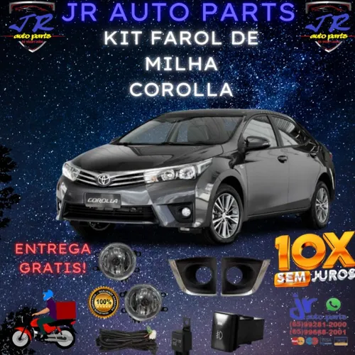 Kit Farol de Milha Corolla 2017