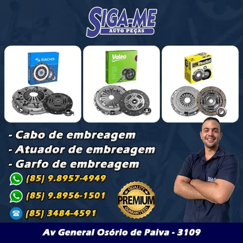 Kit embreagem Logan Sandeiro 1.6 8 16v08/ Cod: 32415