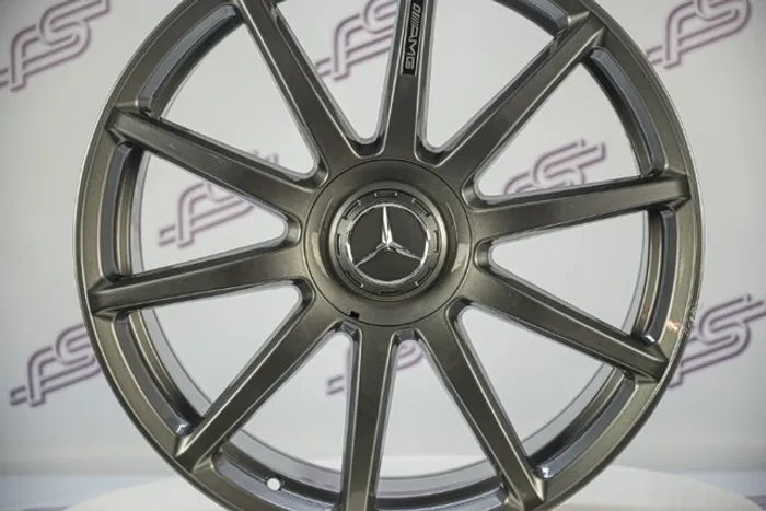 Jogo De Rodas Mercedes S-63 Coupe Grafite 5x112 - 20x8,5 aro 20 duas talas