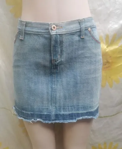 Saia jeans Maria filó tam 42