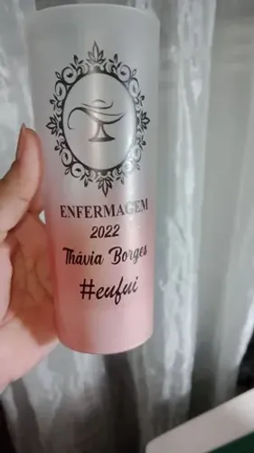 Copo long drink degradê personalizados 