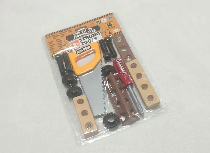 Kit de ferramentas para crianças