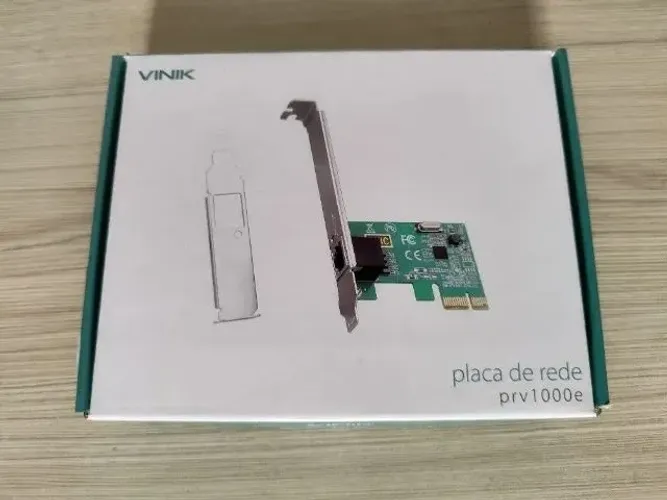 Placa de rede 10/1000 Pci- e Vinik