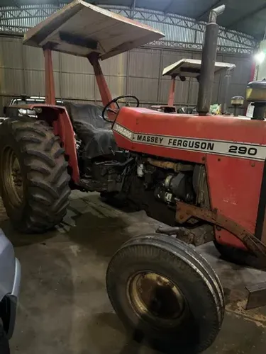 Trator MF290 LS - Ano 1987 - Único Dono valor 75.000,00