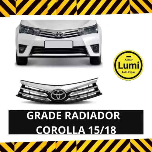 Grade Radiador Corolla 2015/2018 - NOVO!!