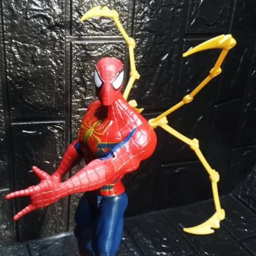 Bonecos Homem Aranha Grandes Herois Avengers Vingadores Br1001