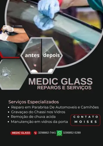 Não troque seu parabrisa Faça o conserto e não perca seu vidro original