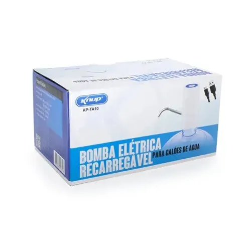 Bomba Eletrica Recarregavel Para Galao Agua Kp-ta10 Knup 4w
