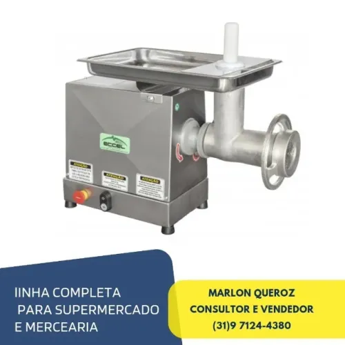 Picador de Carne Eccel Novo NR12