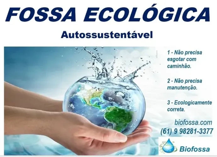 Fossa Ecológica Autossustentável - Esqueça o caminhão limpa fossa.