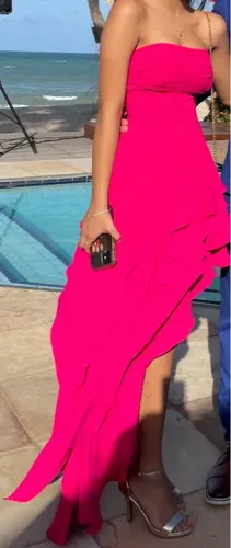 Vestido Rosa Pink - Festa - Tamanho P