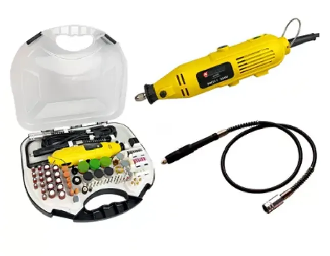 Micro Mini Retífica Profissional 210pçs 400w Nakasaki 