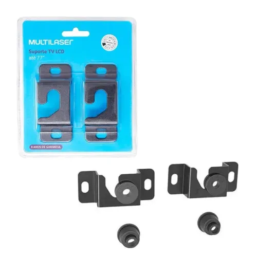 Suporte Universal Fixo Multilaser para TV de 14" até 77" - (NOVO)