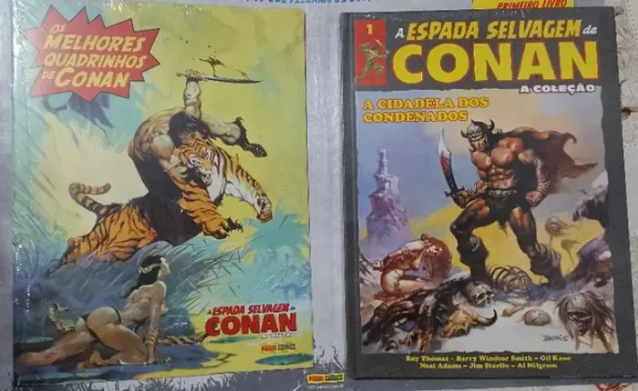 A Espada Selvagem de Conan - nº 1 - Salvat - Capa Dura - Nitfort