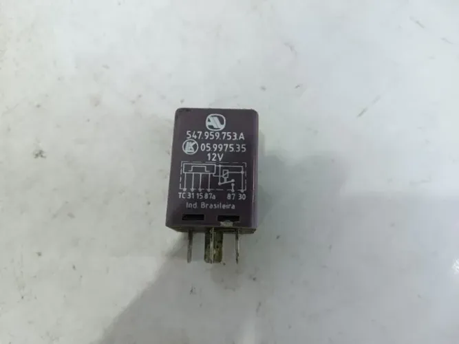 Relé temporizador de vidro elétrico VW Gol/Santana/Escort 547959753A