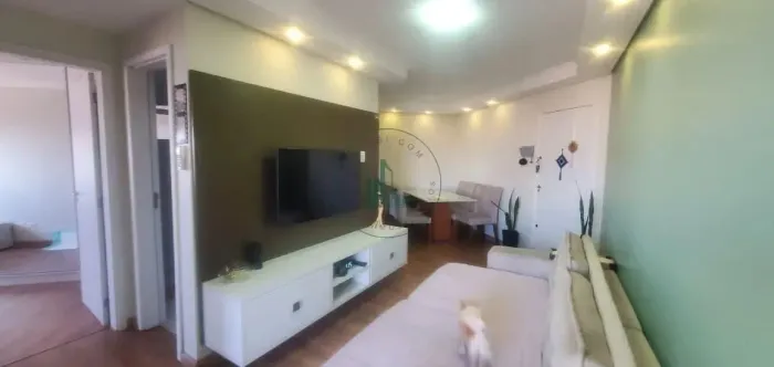 Seu Novo Lar: Apartamento Mobiliado com Varanda, 2 Dorms, 2 Vagas, Piscina, Academia e Mui