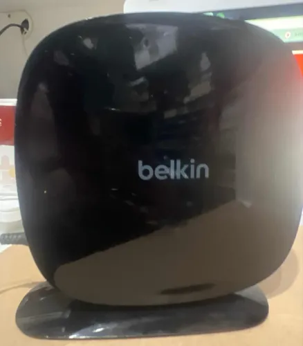 Roteador Belkin N600 Mbps 4 antes internas