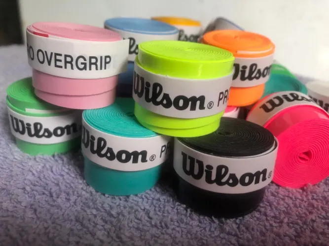 Overgrip Wilson Pro - Cores Sortidas (10 Und) R$ 140