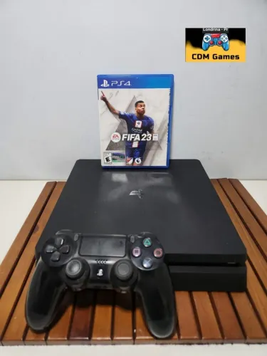 Ps4 Slim 1Tb + Fifa 23 1290.00 - Não Aceito Oferta