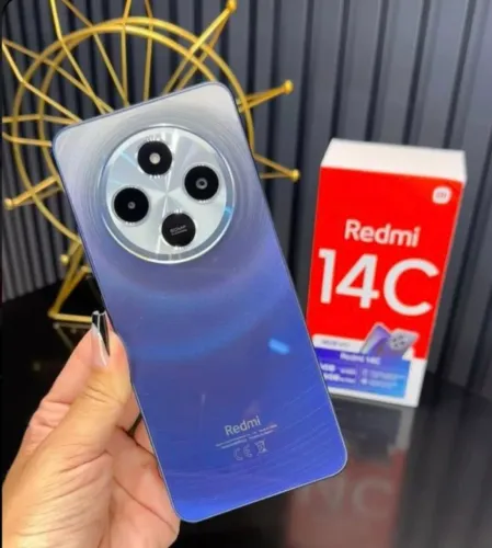 Celular Redmi 14C 128Gb/4Ram Com Câmera de alta Resolução
