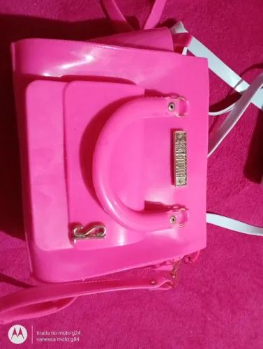 Bolsa rosa santa lola