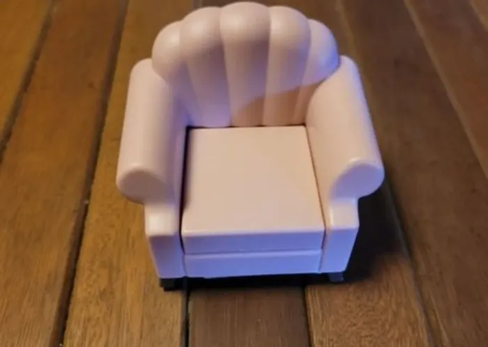 Miniatura Poltrona Rosa 