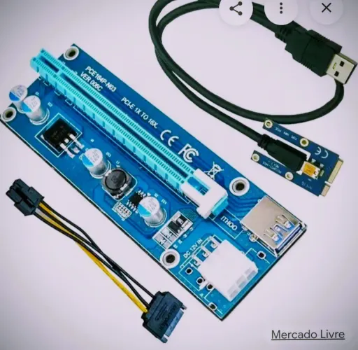 Adaptador Egpu Mini Pci Express Placa Vídeo Notebook.