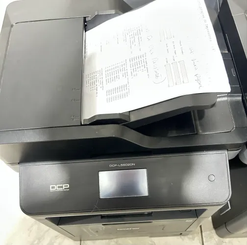 Impressora multifuncional brother 5502