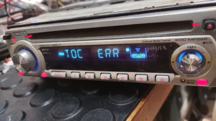Auto-rádio som para carro automotivo Kenwood KDC-MP228