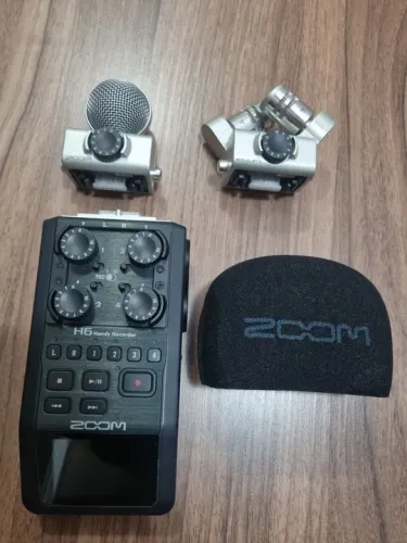 Gravador Zoom H6 - Usado, Mas Praticamente Novo!