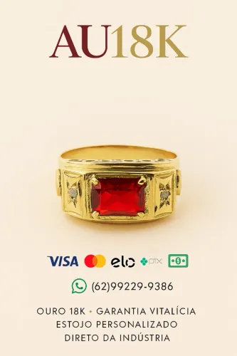 Anéis de grau em Ouro 18k