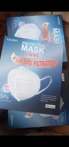 180 un.Máscaras de proteção KN 95 4 FILTROS