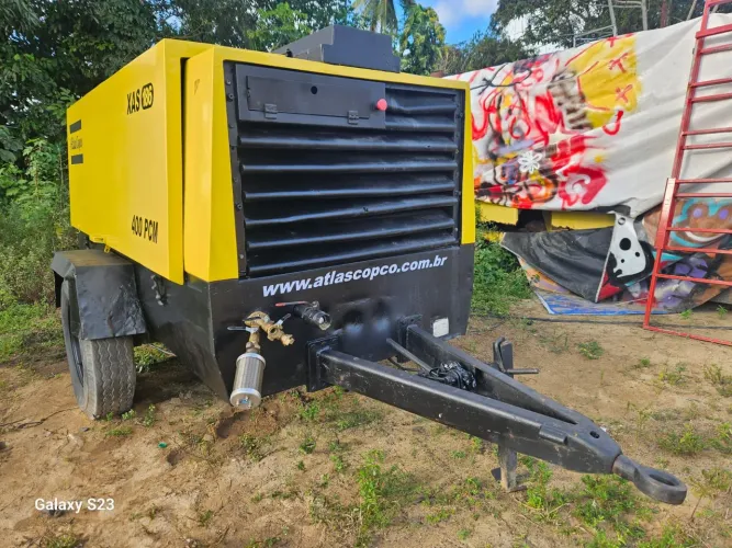 Compressor de ar 400 pcm 7 kg. Atlas