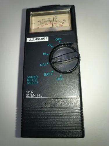 Medidor de Nível de Som Analógico Sper Scientific modelo 84005