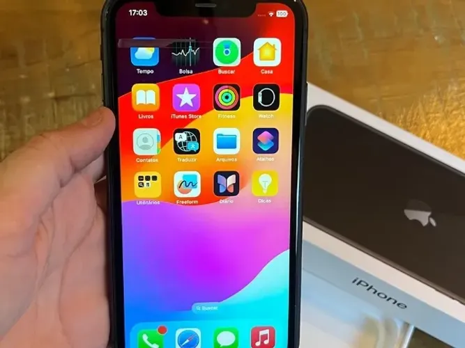 Apple Iphone 11 128gb Preto Usado