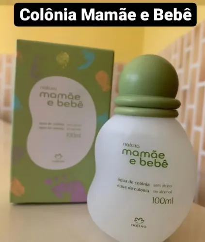Colônia Mamãe e Bebê Natura 100ml - LACRADA