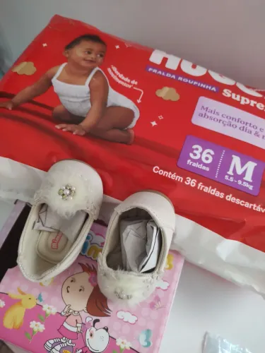 Fraldas descartáveis diversas marcas