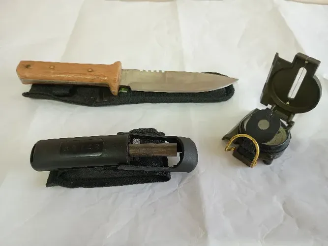 kit bushcraft sobrevivência