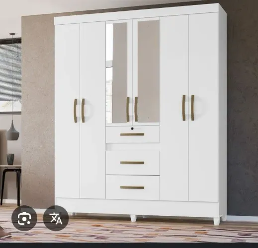 Guarda roupa branco