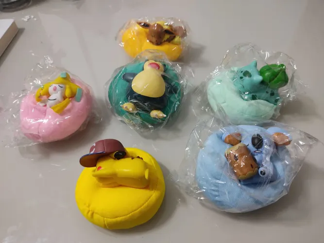 Bonecos Pokémon Dormindo Preço por unidade 