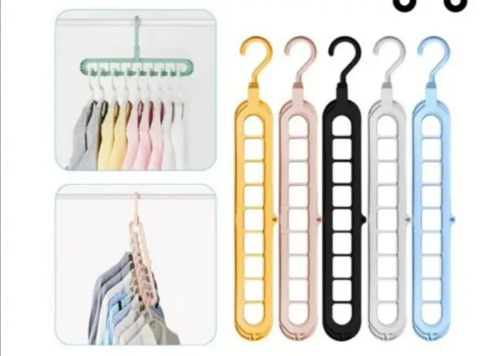 Cabides organizadores de roupas