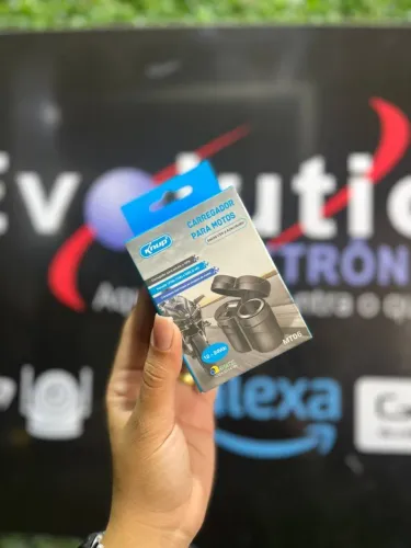 Carregador para Motos com Saída USB + Acendedor KNUP MT06
