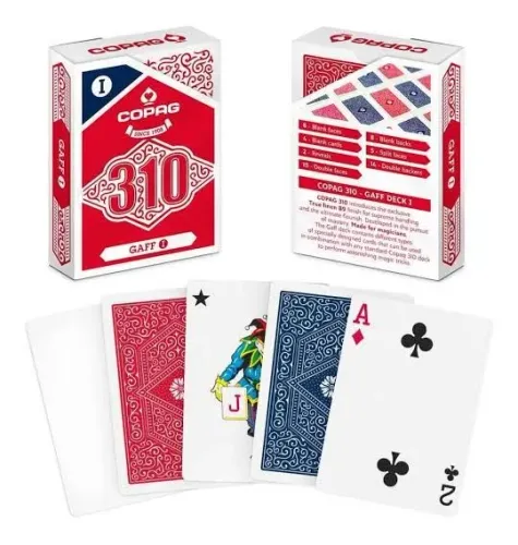 Baralho de Cartas Copag 310 Gaff I